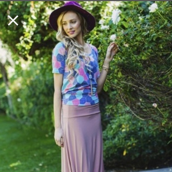 Cute LulaRoe Maxi Skirt - Picture 1 of 9